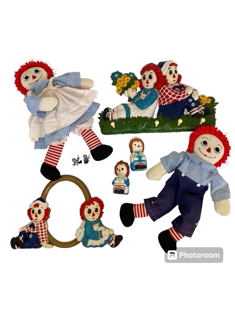 Raggedy Ann and Andy Vintage Collector Set